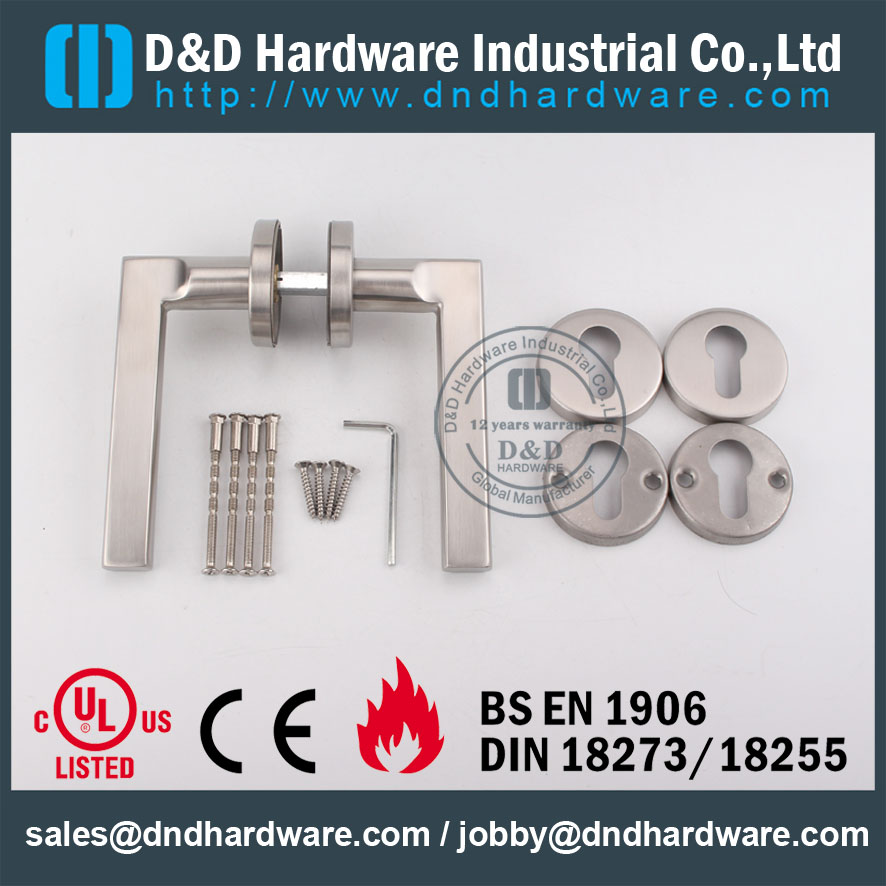 D & amp Hardware - Poignée de porte solide en acier inoxydable 304 DDSH023