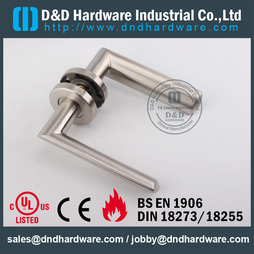 D & D Hardware-Wholesale Soor hardware Poignée à levier pleine DSSH011