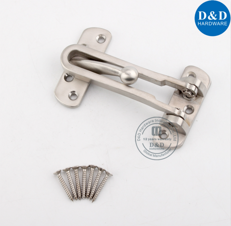 Quincaillerie Guard-D & D pour porte de sécurité en acier inoxydable 304