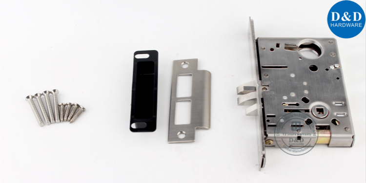 SSS304 Grade 1 ANSI-BHMA MORTISE LOCK-D ET