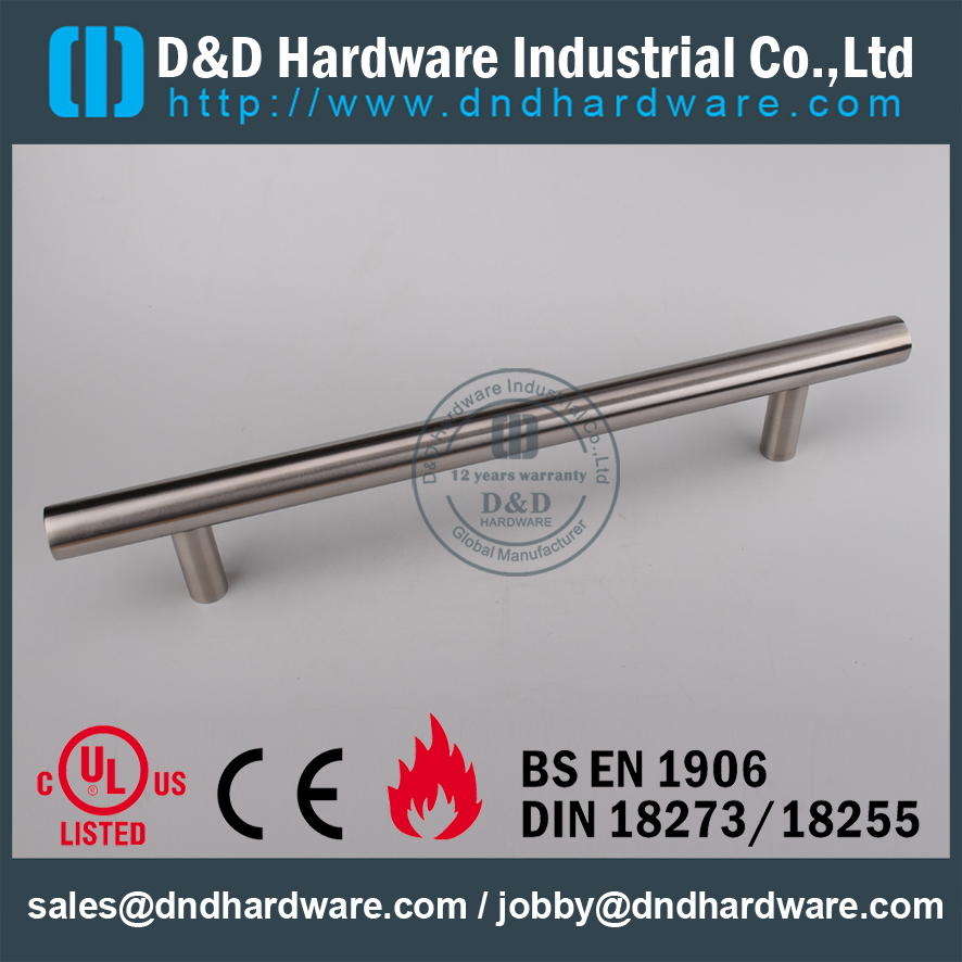 D & D Hardware-Door Ironmongery SS304 Poignée à tirer DDPH020-B