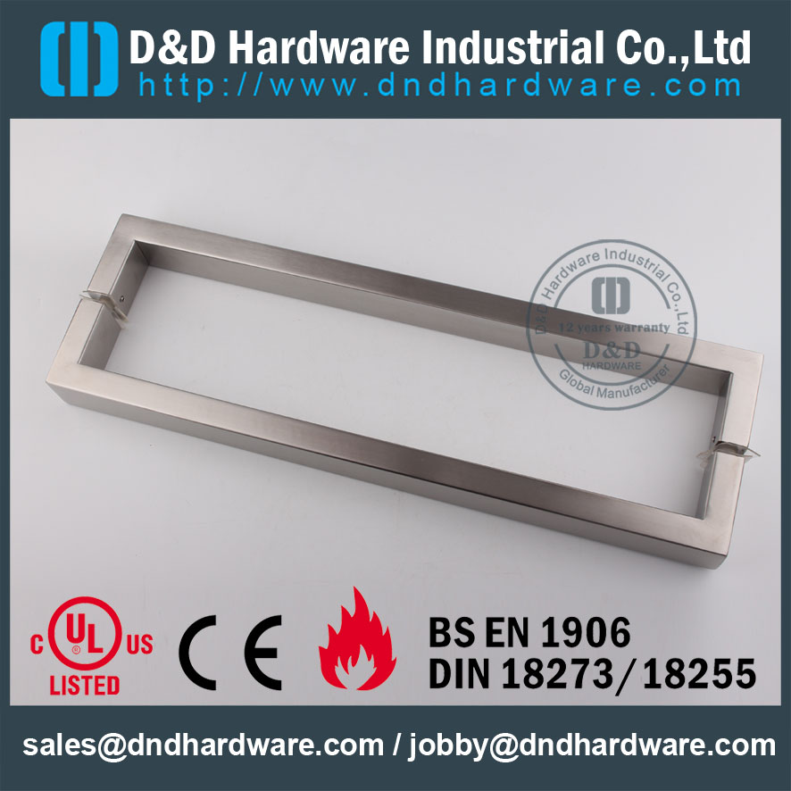 Quincaillerie D & D - Accessoires de porte SS304 Poignée DDPH015