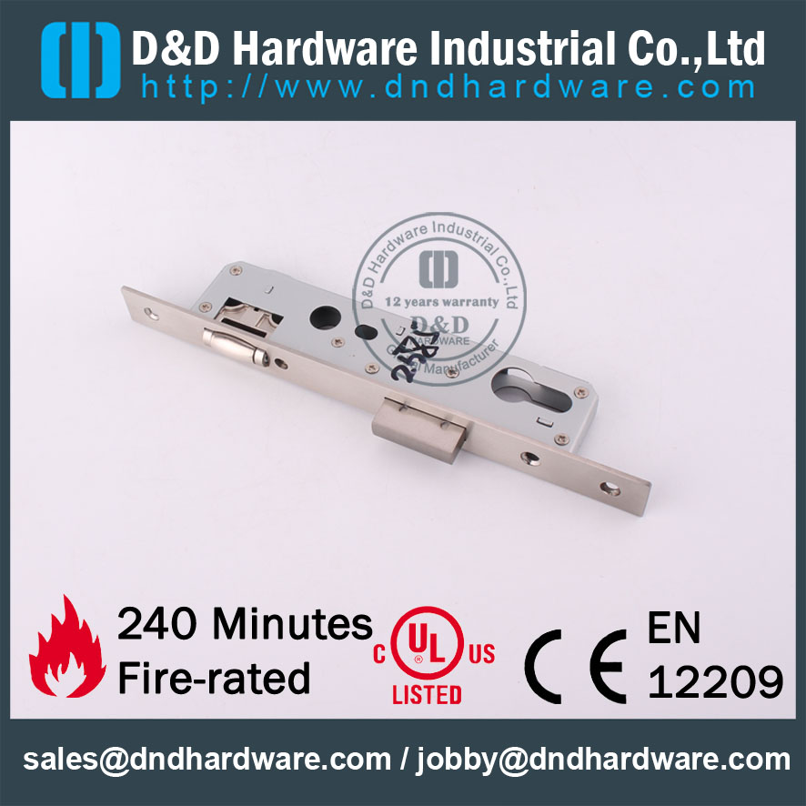 D & D Hardware-Door IronGery 2585 Roller Mortiise Lock DDML022
