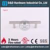 Acier inoxydable 304 Poignée de meubles solides de surface pour portes d'armoire –DDFH001