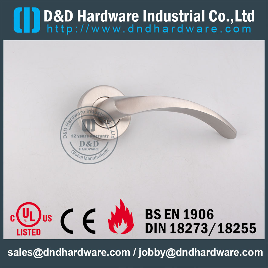 D & amp Hardware-EN1906 Steell Poignée de porte DDSH013