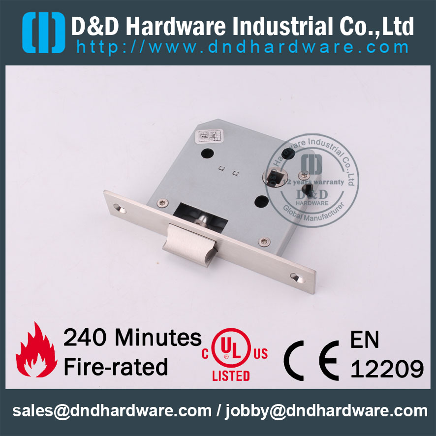 D & D Hardware-Europe Market Hollow Metal Portes SS304 Lock Corps DDML028