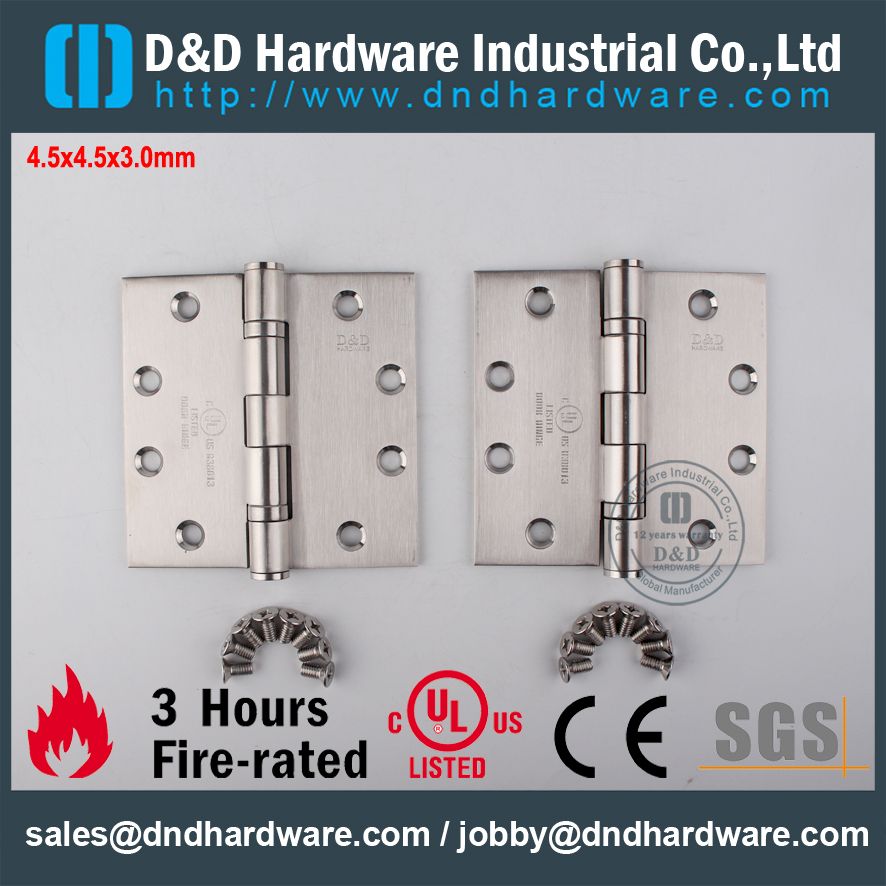 Fire Classé 2BB Hinge-D & D Hardware 