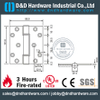Charnière de porte à rondelles doubles à 3 articulations en acier inoxydable-DDSS039