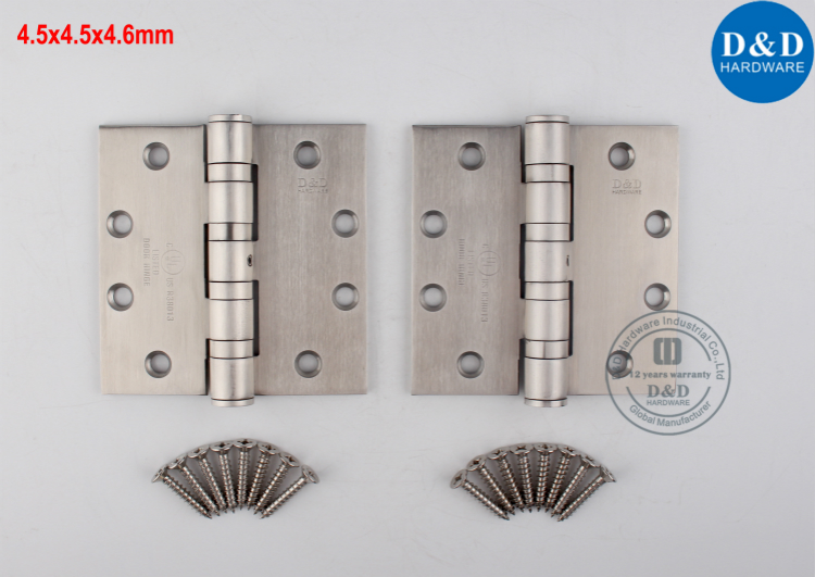 SUS201 Modern UL Fire classé 4 balles à billes Hinge-D & D Hardware