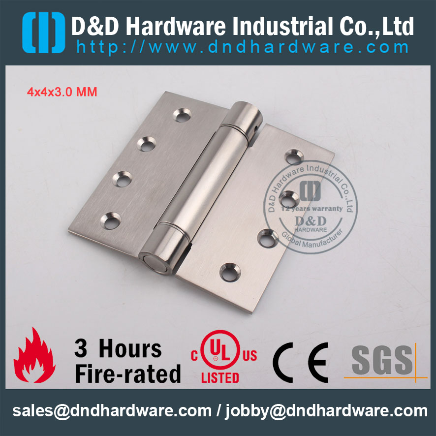 D & D Hardware-Modern Intérieur Single Action Spring Charnière DDSS033