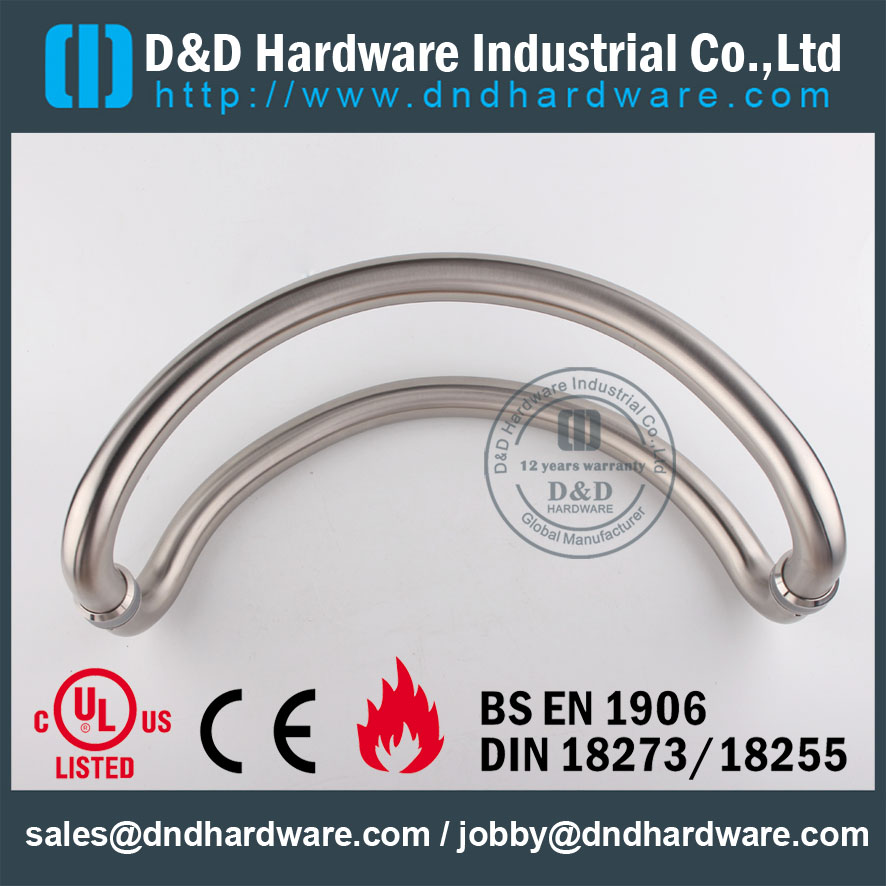 D & D Hardware-Architecture Hardware Poignée à tirer pour porte en verre DDPH006