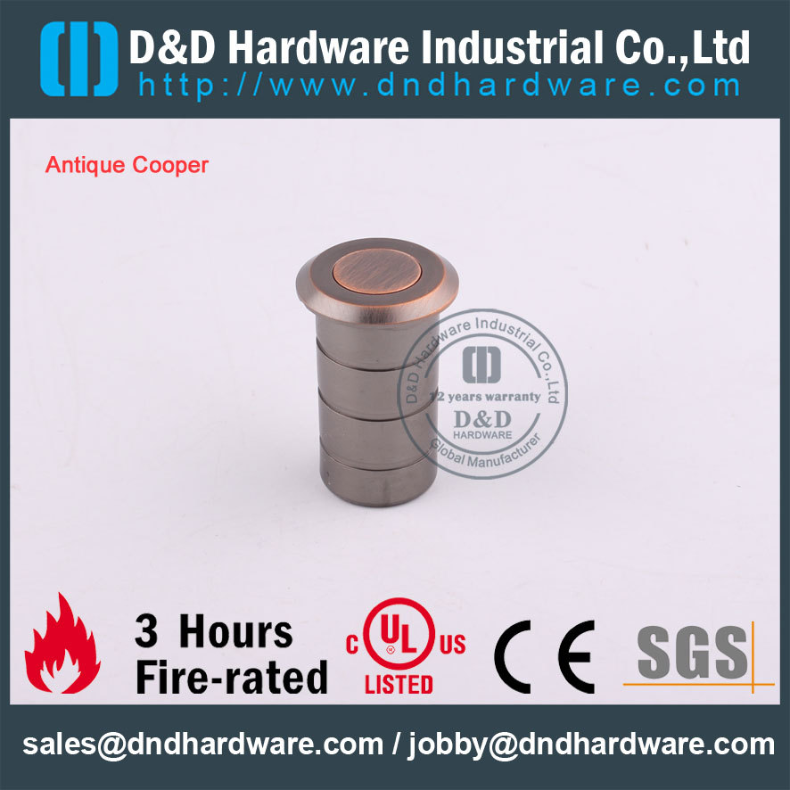 D & D Hardware-Antique Cooper SS304 Support anti-poussière DDDP002