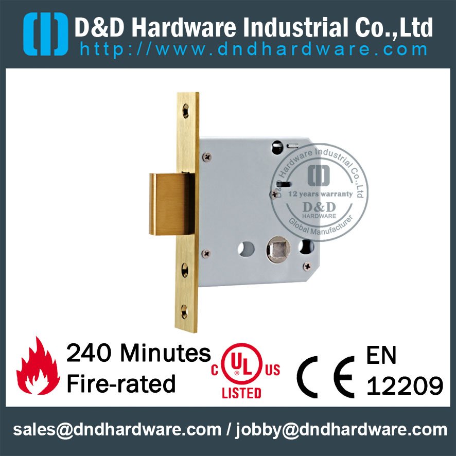 D & D Hardware-Fire en acier inoxydable SS304 Lock Corps DDML029-B