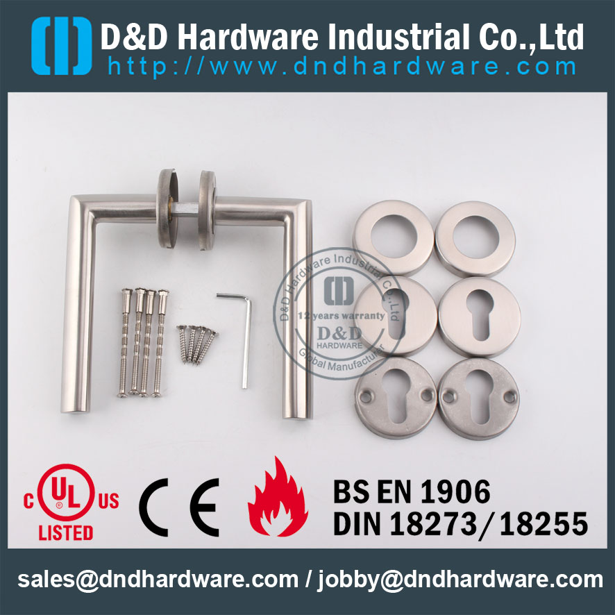 D & amp Hardware - EN 1906 Poignée pour tube résistant au feu DDTH026