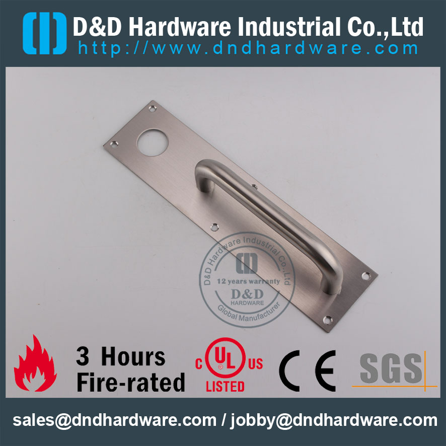Plaque de loquet de sécurité de nuit homologuée D & D Hardware-CE DDPD011