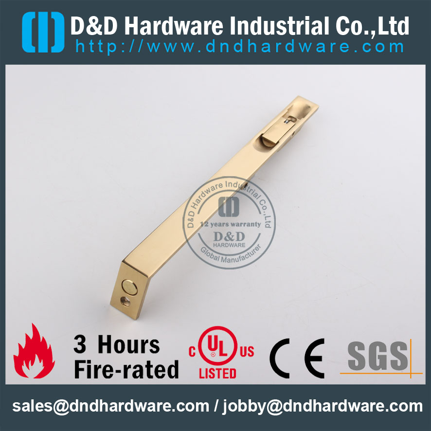 D & D Hardware-Quincaillerie de construction SS304 Boulon de porte DDDB004