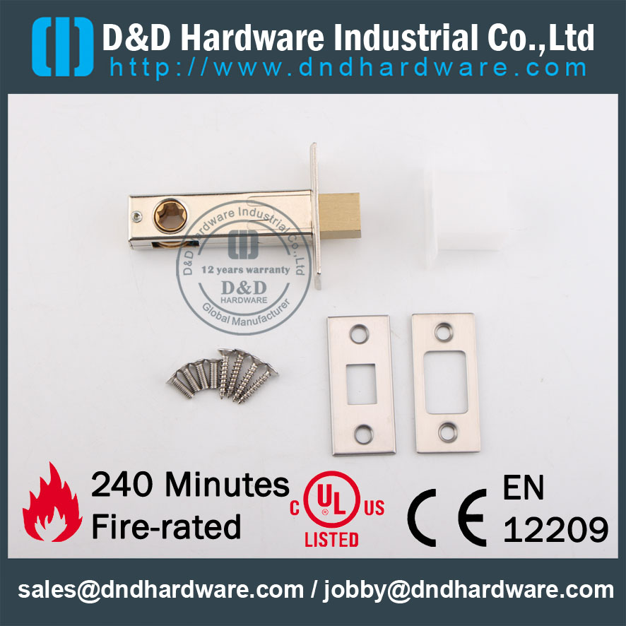D & D Hardware-décoratif-décoratif en acier inoxydable WC-DIAMBOLT DDML033