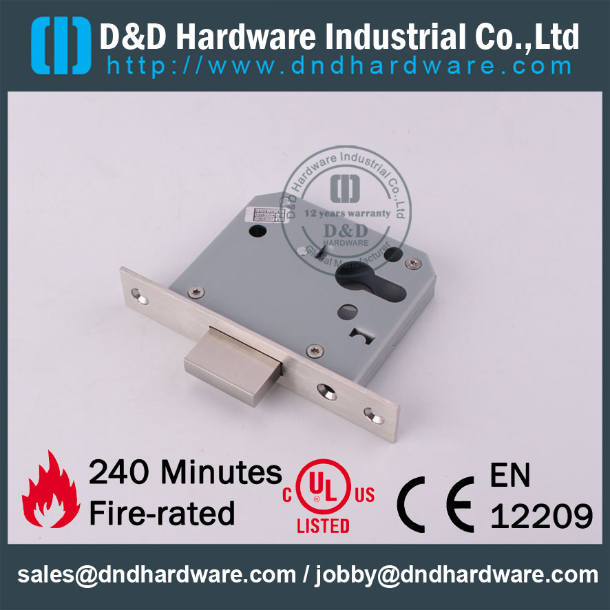 Certificat Hardware-CE D & D Certificat CE Serrure mortaise nominale DDML029-A