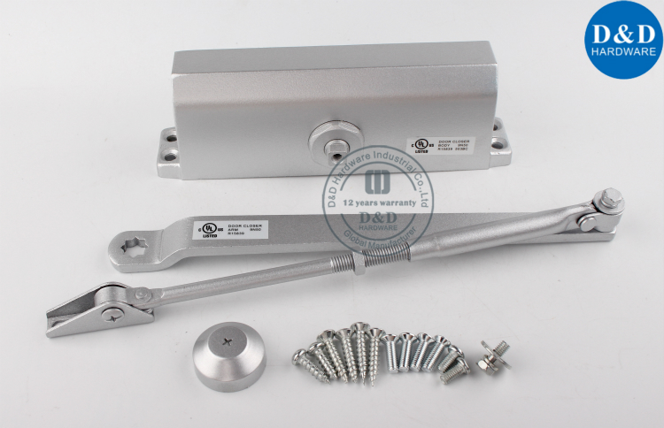 Quincaillerie populaire pour ferme-porte en alliage d'aluminium - D et D