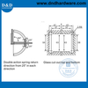 Charnières de douche verre à verre SS316-DDGH002