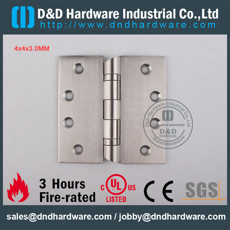 D & D Hardware-Wholesale Grade SS304 Charnière Hôpital DDSS044-B