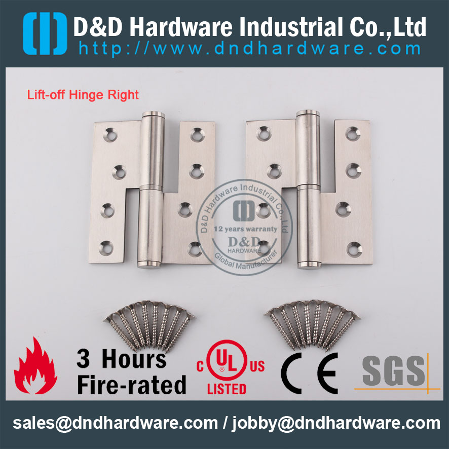 D & D Hardware-Hardware Hardware SS304 Charnière de levage DDSS018