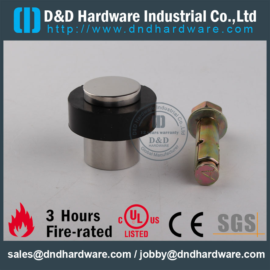 D&D Hardware-Coller en acier sans étage monté surface montée sur le plancher monté DDDS007 