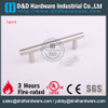 Acier inoxydable 304 Poignée de meubles solides de surface pour portes d'armoire –DDFH001