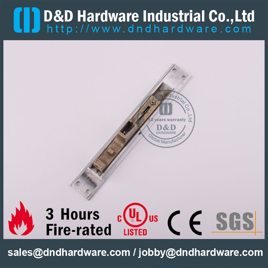 D & D Hardware-Wholesale Boulon d'encastrement intérieur en laiton Euro DDDB010
