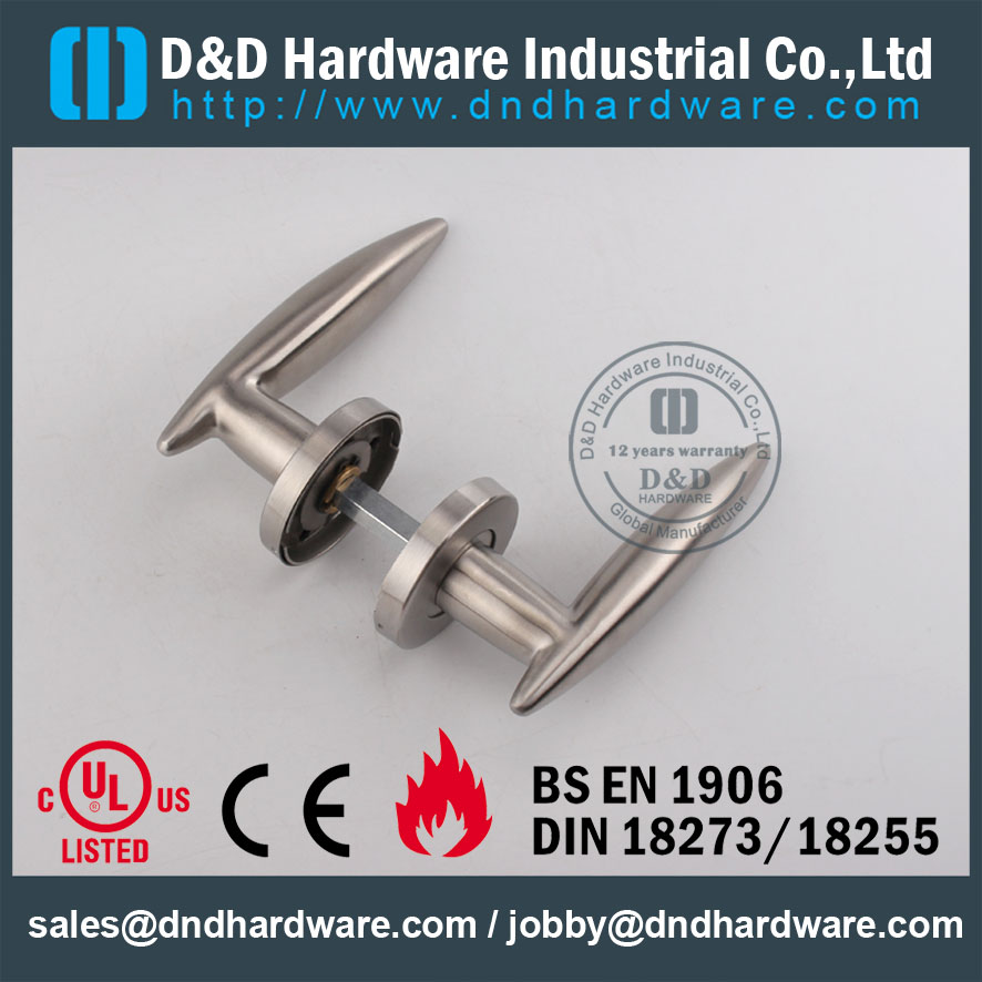 D & D Hardware-Door Hardware poignée à levier plein DDSH021