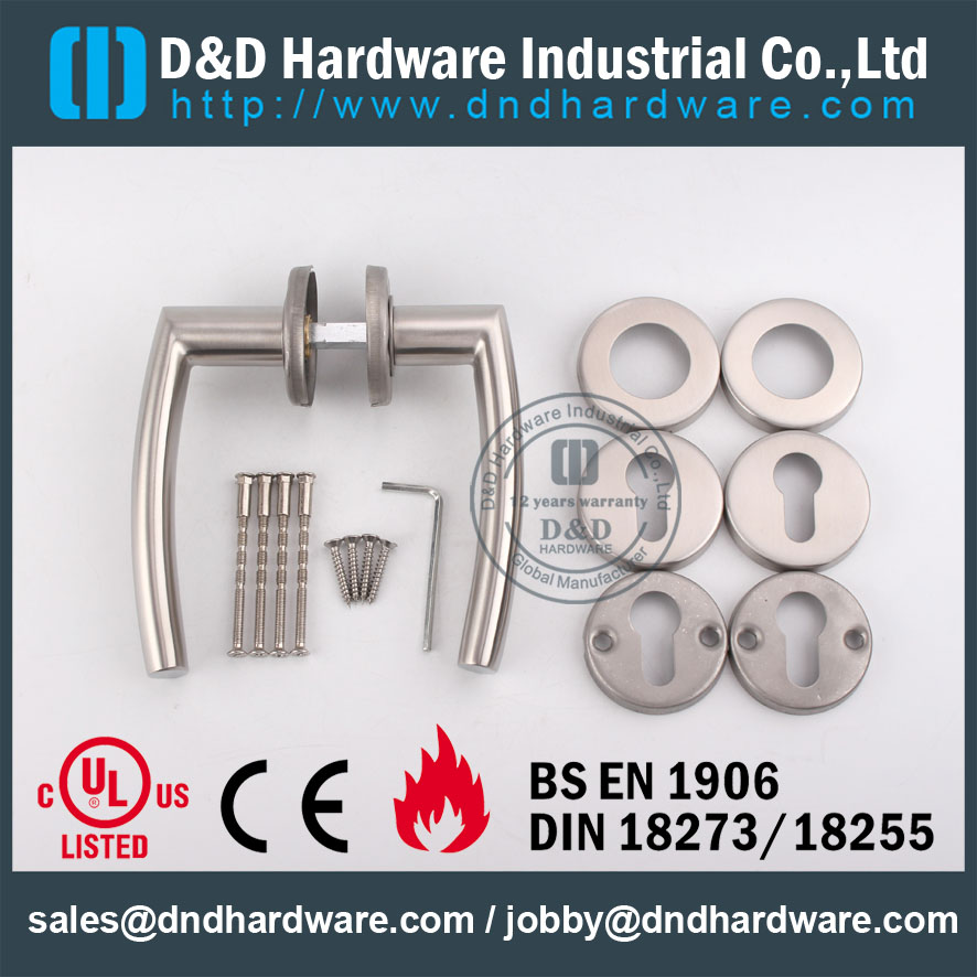 D & amp Hardware-SS304 Poignée creuse pour porte en bois DDTH025