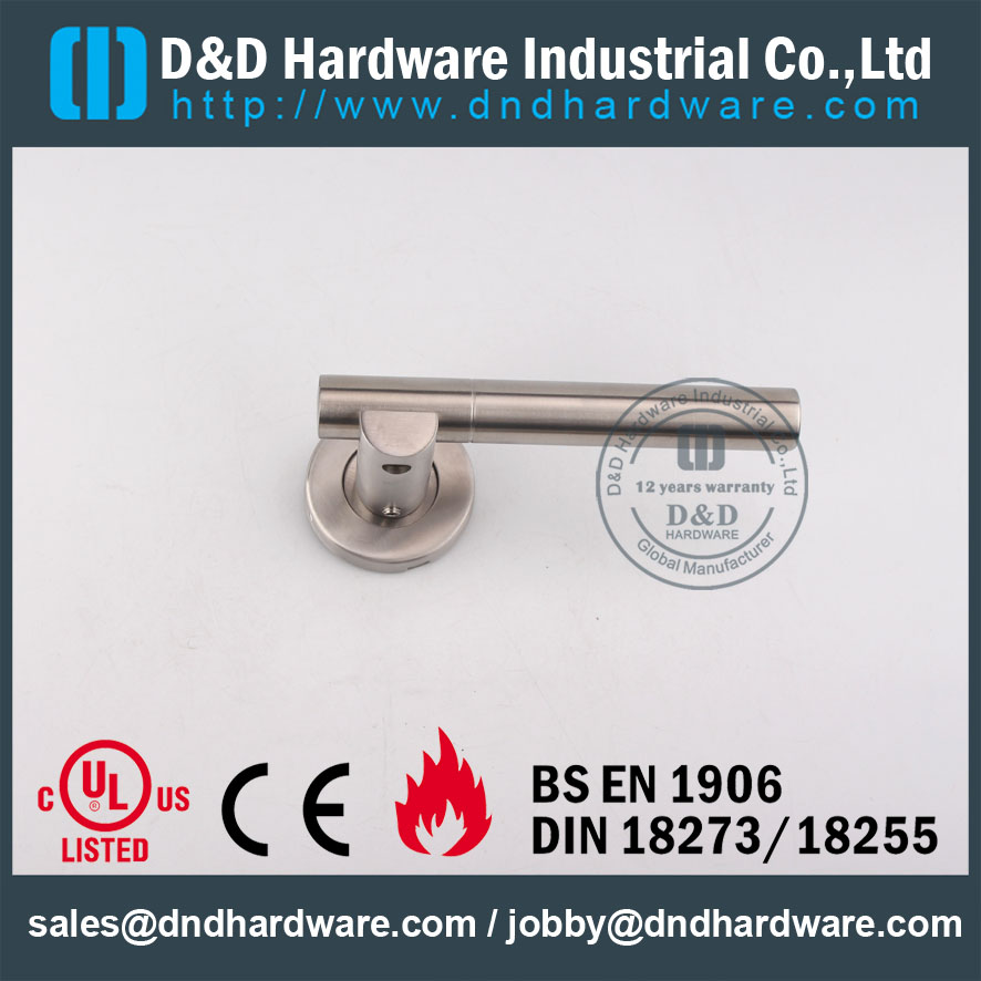 D & D Hardware-Hardware - Architectural SSS Door Poignée à levier plein DDSH018