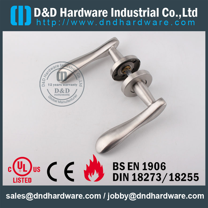 D & D Hardware-Fire Signe SSS poignée de levier à porte pleine DDSH014