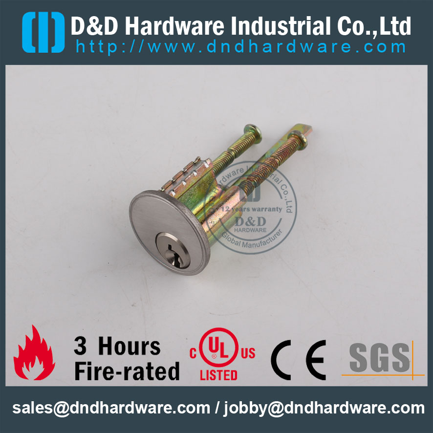 D & D Hardware-Zinc Alliage Euro Intérieur de la porte Verrouillage de porte DDPD020