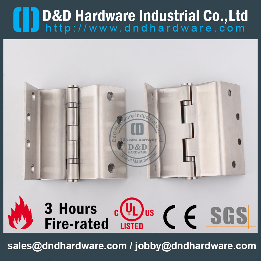 D & D Hardware-Acier Inoxydable Porte de fer à manivelle DDSS012