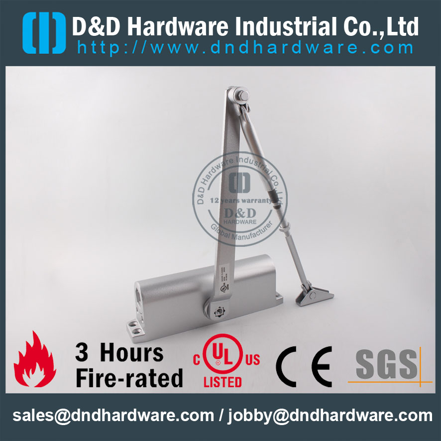 D & D Hardware-Door Ironmongery Ferme-porte en aluminium DDDC-703