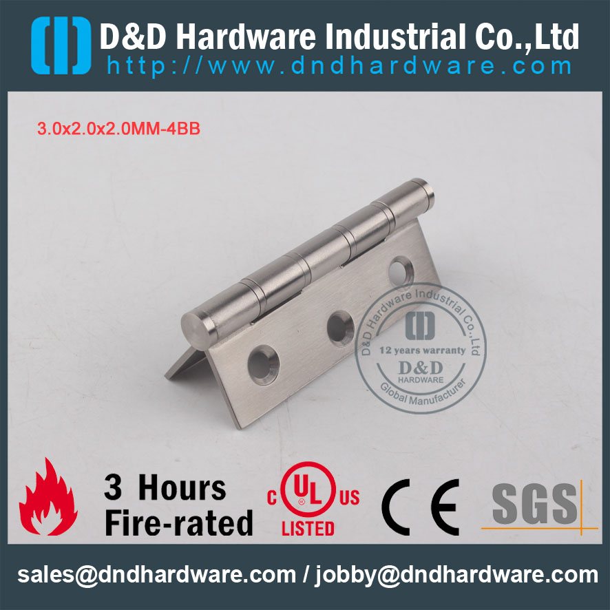 D & D Hardware-Wholesale Grade SS304 Charnière de porte DDSSS002