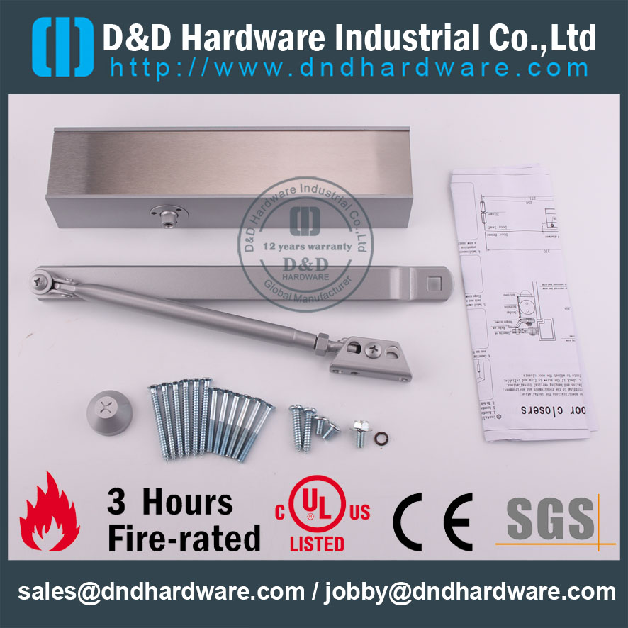 D & amp Hardware-Euro Quincaillerie de porte intérieure Ferme-porte DDDC-JU098
