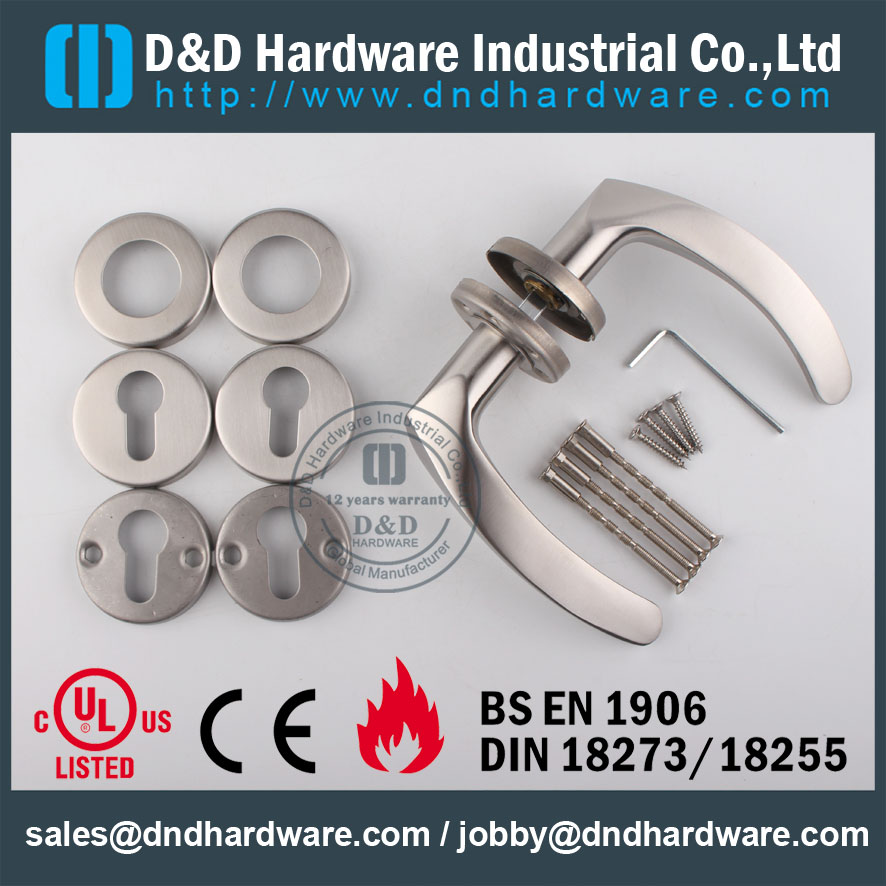D & amp Hardware-UL Standard Poignée de levier de porte DDSH013