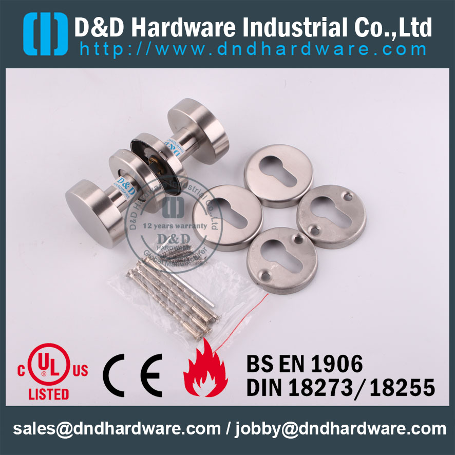 D & D Hardware-Metal Door SSS Poignée de serrure de porte DDSH039