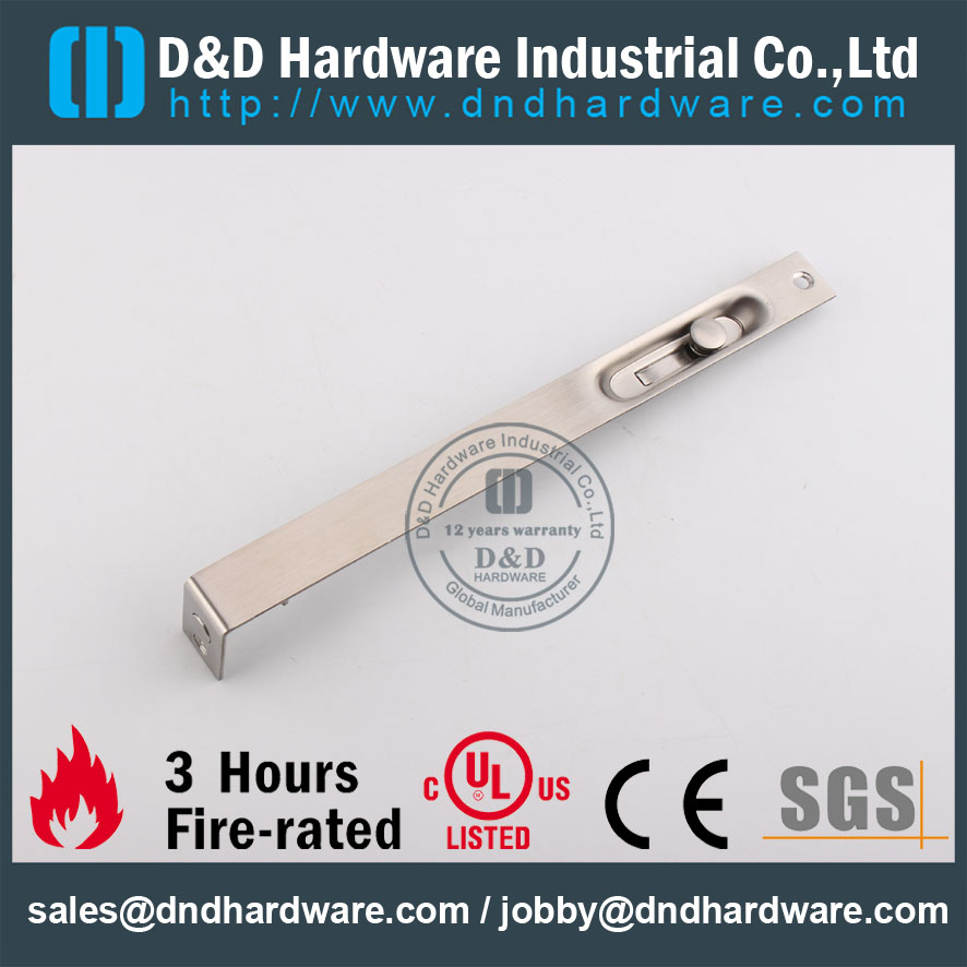 D & D Hardware-Hardware Hardware SS304 Boulon affleurant DDDB005