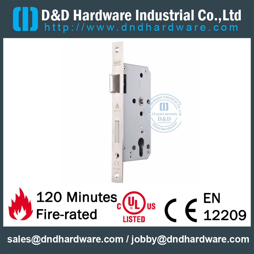 Hardware Lock-D & D de porte en feu