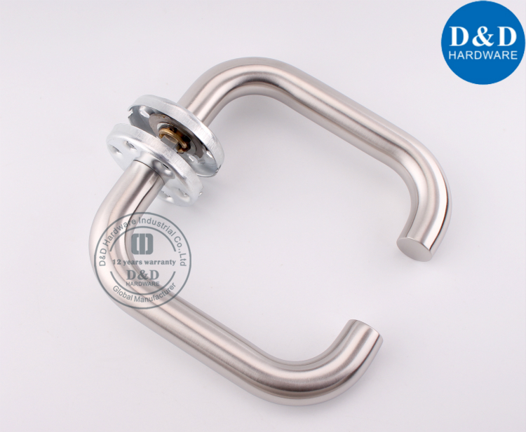 Sécurité incendie nominale Levier Poignée de porte-D & D Hardware