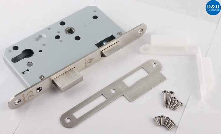 SUS304 Euro Round Corner Fire Cash Sash Lock pour Metal Door-D & D Hardware