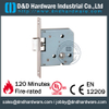 Verrouillage de porte de verrouillage en acier inoxydable avec en12209 pour la porte en aluminium - ddml55zl
