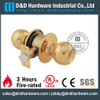 Entrée en acier inoxydable serrure tubulaire pour porte en bois-DDLK001