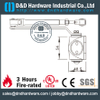 Alliage d'aluminium Bonne qualité Fire pratique de feu à la porte plus proche pour la porte en bois - DDDC007