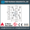 Charnière de sécurité SS Singe pour portes métalliques-DDSS062