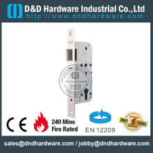 Serrure de porte coupe-feu à mortaise CE SS304 -DDML026