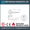 SSS316 Poignée de porte solide incendie avec rose de type bouche pour porte en bois - DDSH055